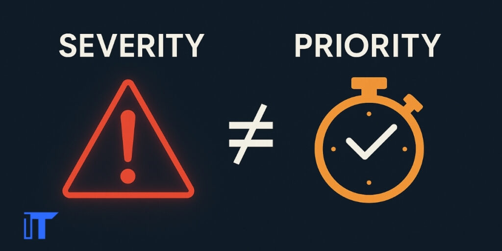 تفاوت بین Severity و Priority