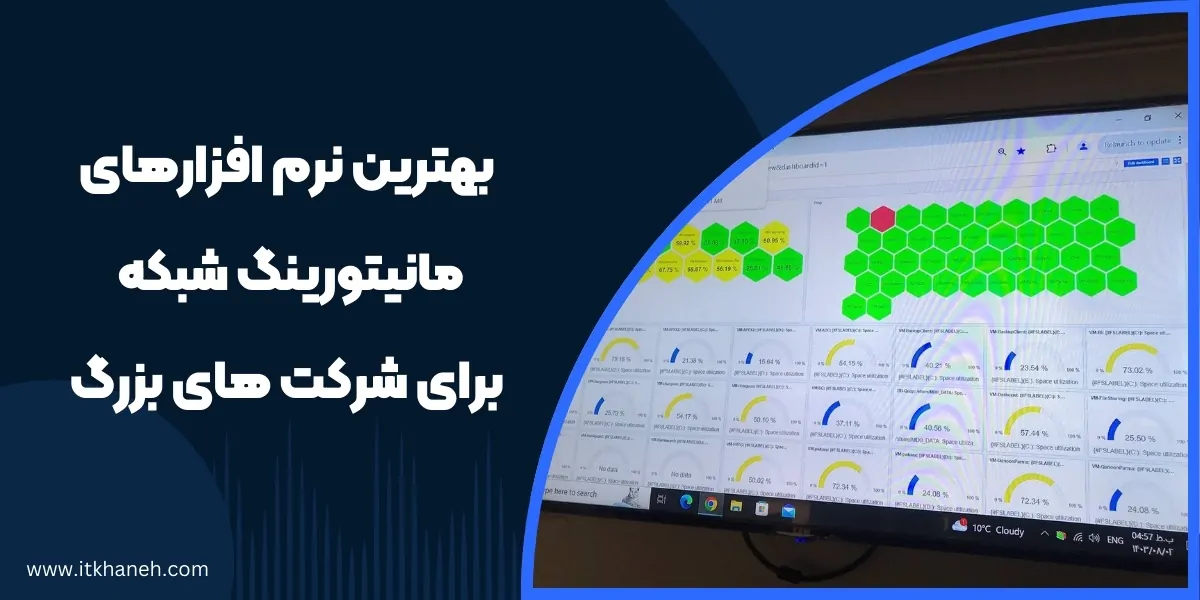 بهترین نرم افزارهای مانیتورینگ شبکه برای شرکت های بزرگ - آی تی خانه